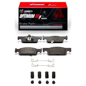 Smart Fortwo Brake Pads - Front - R1 Concepts - Optimum OE - `16-`19
